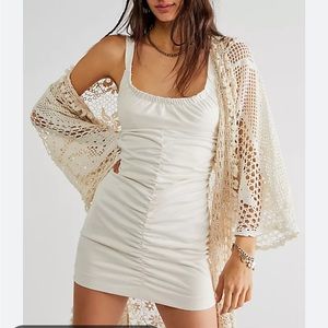 Free People sedona mini suede dress